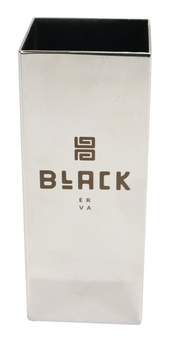 Imagem 4 de 5 de Kit Erva Black Tereré Bomba Cuia Inox - Energético