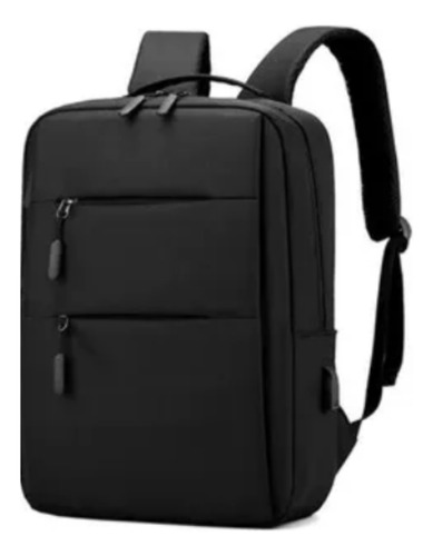Mochila Executiva Impermeável: Espaço Para Notebook Preto