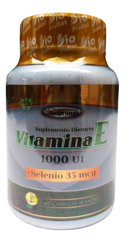 Vitamina E + Selenio 35mcg X60 - Unidad a $582