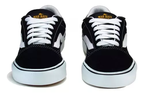 Tênis Old School Mad Rats Preto de Skate Original em Promoção na Americanas