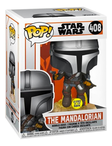 Imagem 2 de 3 de Pop! The Mandalorian: The Mandalorian #408 - Funko