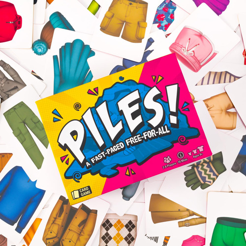 Juego De Cartas Lost Boy Entertainment Piles Para Niños De 8