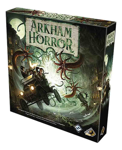 Arkham Horror 3ª Ed. + 2 Expansões Jogo De Tabuleiro