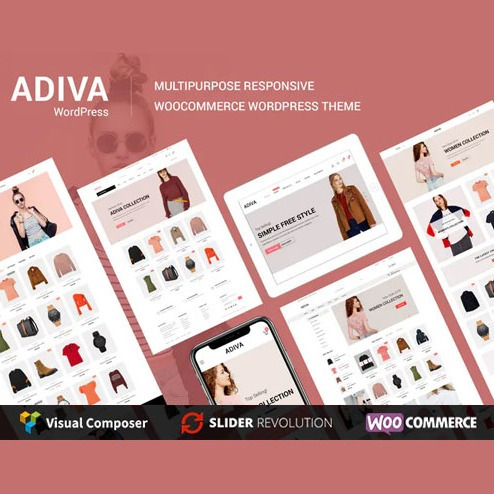 Imagem 2 de 4 de Adiva - Ecommerce Wordpress Theme Moda Etc