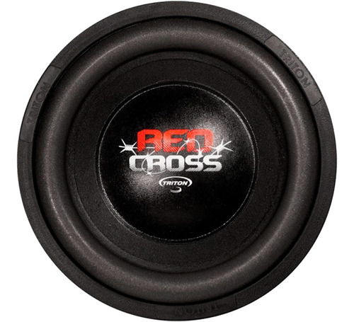 Subwoofer Triton 12 Pulgadas Red Cross 500w 2+2 Ohms P