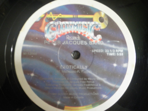 Disco Remix Vinyl Imp Peter Jacques Band - Exotically (1980)