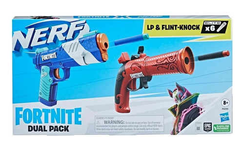 Nerf Fortnite Dual Pack Lp & Flint Knock