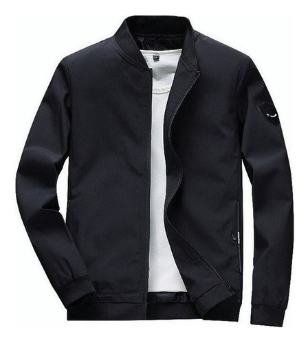 Cortavientos Casual Ligero Varsity Para Hombre