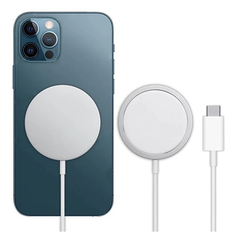 Imagen 3 de 8 de Cargador Inalámbrico Q1 Magnetico iPhone Samsung