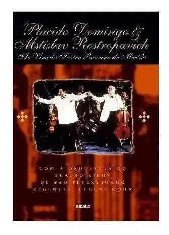 Placido Domingos E Mstislav Rostropavich Dvd Lacrado | MercadoLivre