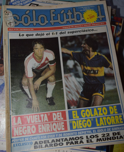 Revista Solo Futbol Lo Que Dejo El 1-1 Del Superclasico