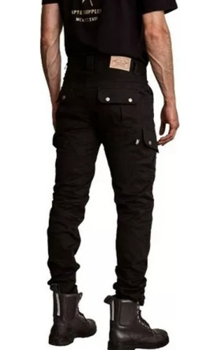 Pantalon Brooklyn Moto Cargo Williams Proteccion Kevlar