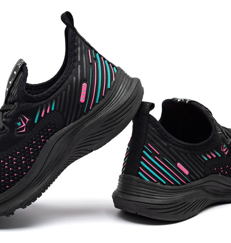 Tenis Feminino Esportivo Para Academia Caminhada Promoção