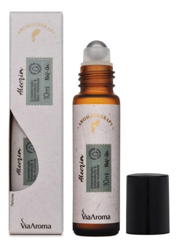 Roll-on Óleo Essencial Alecrim Via Aroma 10ml