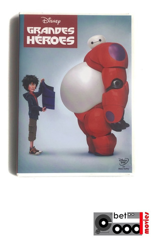 Dvd Película Big Hero 6 - Grandes Héroes - Excelente 