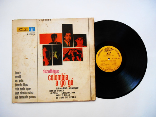 Discothéque Colombia A Go Gó Edicion Original Colombia 1966