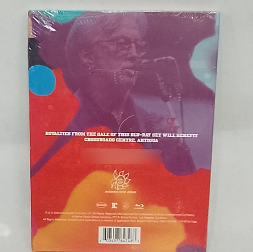 Eric Clapton Crossroads 2019 Blu Ray X2