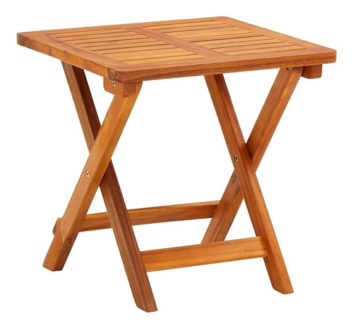 Camastro De Jardín Con Mesa Y Cojín De Madera De Acacia M2