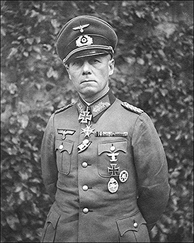 Desert Fox General Erwin Rommel Wwii Photo Print De Haluro 1