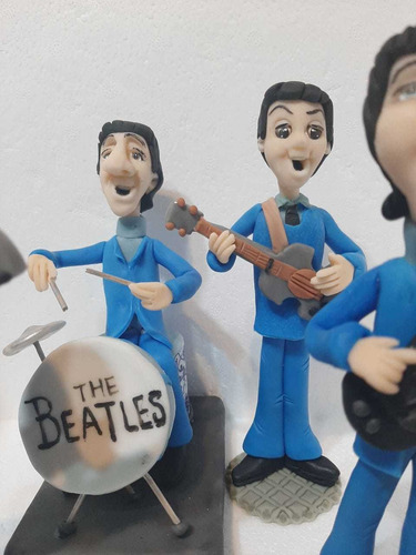 Adorno De Torta Los Beatles