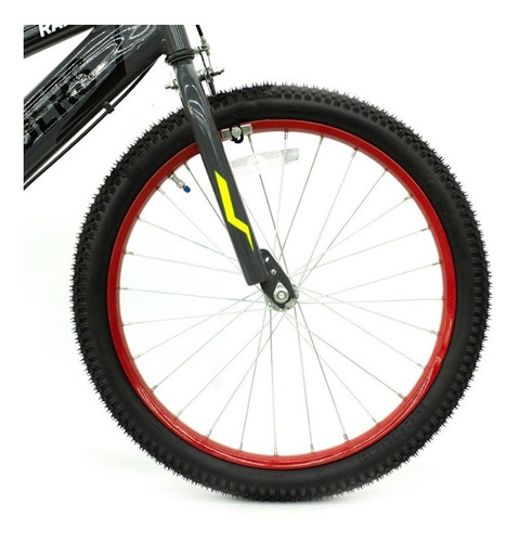 Imagen 6 de 10 de Bicicleta Para Niño Rodado 20 Color Gris Marca Randers