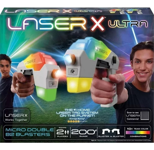 Laser X Ultra - 2 Jugadores Micro B2 Blaster Laser Tag Set