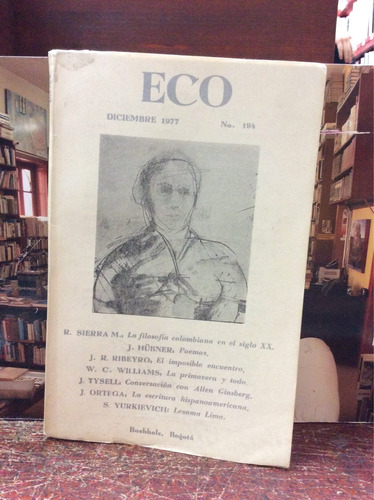 Revista Eco -  N° 194 - Diciembre 1977 - Bogota - Libro