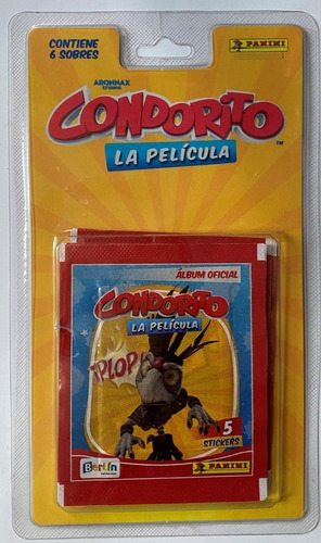 6 Sobres De 5 Figuritas, Condorito, La Película, Fg1