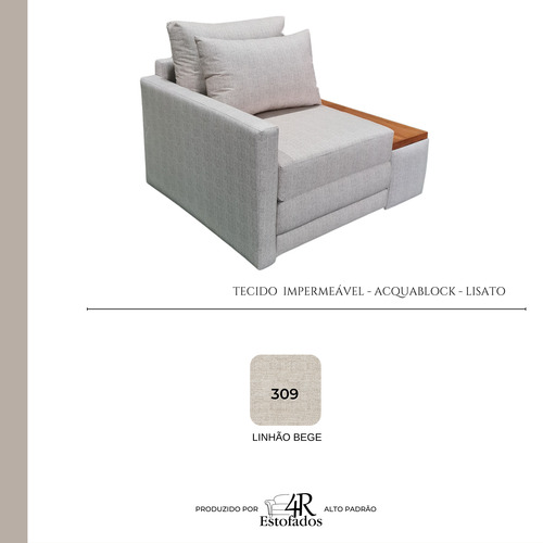Poltrona Cama | Tampo Lateral & Acquablock - Pronta Entrega