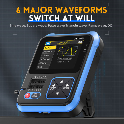 Fnirsi Digital Oscilloscope Dso-tc3 Transistor Tester Lcr