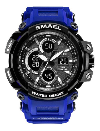 Imagen 1 de 7 de Reloj Militar Smael S Shock Contra Agua Sumergible 50 Metros