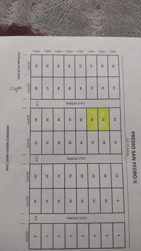 Terreno En Venta - 300mts2 - San Pedro