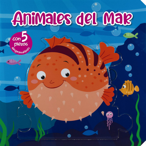 Libros de Rompecabezas: Animales del Mar, de Varios. Serie Libros de Rompecabezas: Animales Bebés Editorial Silver Dolphin (en español), tapa dura en español, 2021