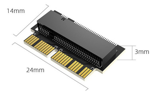 Placa Adaptadora M.2 Nvme A Ahci Para Macbook Air/pro 2013-2