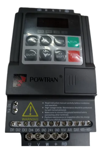 comprar Variador Frecuencia 1hp Ent  Y Sal Trifásica 3x380v Powtran