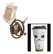Comprar Colgante Collar Giratiempo Harry Potter Mas Vaso Lechuza Combo Giratiempo Mas Vaso