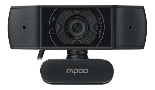 Webcam C200 Hd 720p Usb 2.0 Preto Rapoo Multilaser - Ra015