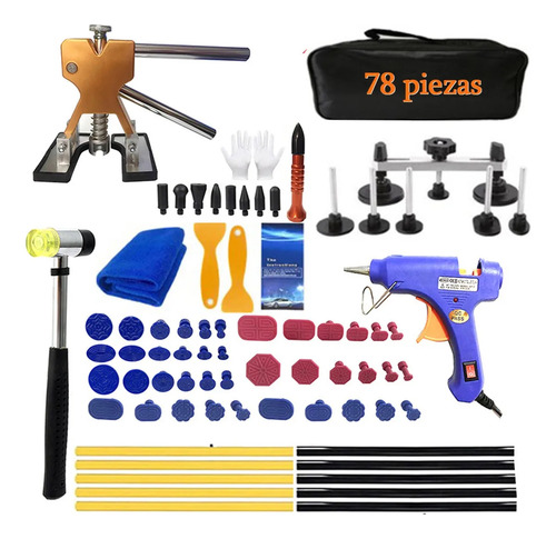 Kit Ventosa Saca Golpes De Auto De Ventosa Abolladuras 77pcs