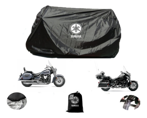 Funda Ligera Impermeable Para Moto Yamaha Road Star