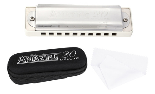 Bb Major Harmonica Kongsheng Am-20d Phosphor Bronze Reed 10