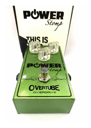 Pedal Guitarr Power Stomp Overtube Novo Original