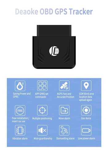 Imagen 4 de 6 de Mini Obd Ii Rastreador Gps Coche Dispositivo De Rastreo Cami