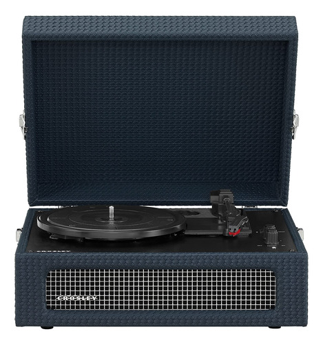 Crosley Cr8017b-ny Voyager Vintage Portable Vinyl Playly Tur