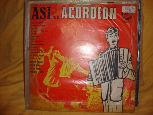 Vinilo Asi Es El Acordeon Brunelli Martin Sosa Luis Rupel C3