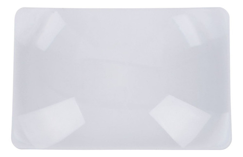 Lente Fresnel Magnifier Página 3x Folha De Ampliação