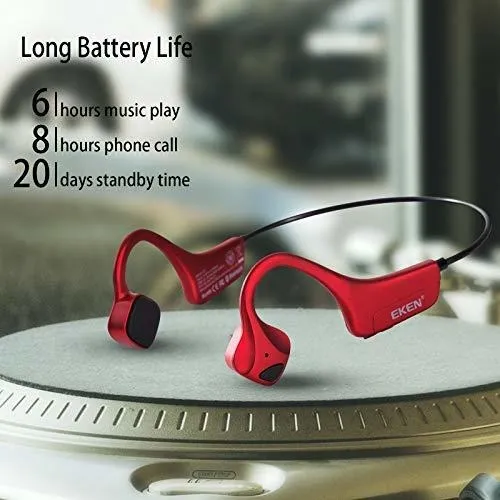 Aud fonos Eken Bone Conduction Headphones Bluetooth 5.0v