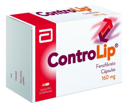 Controlip 160 Mg Caja Con 15 Cápsulas