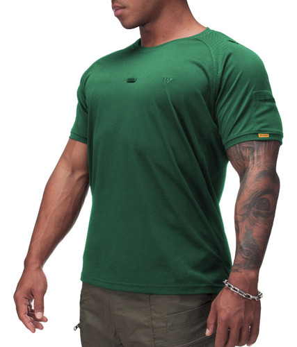 Camiseta Playera Militar Idogear Hombre Manga Corta Casual