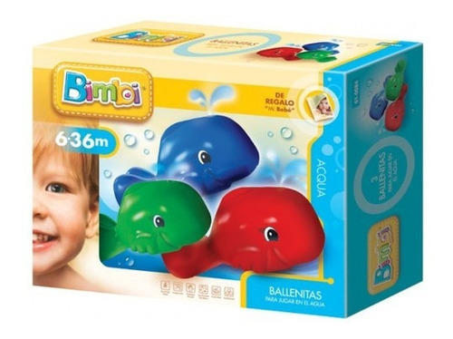 Ballenitas Ballenas Para Bañera Bimbi