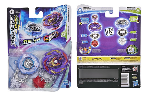 Beyblade Burst Surge Pack Dual Beyblade V5 Y M4 Juguetes Color